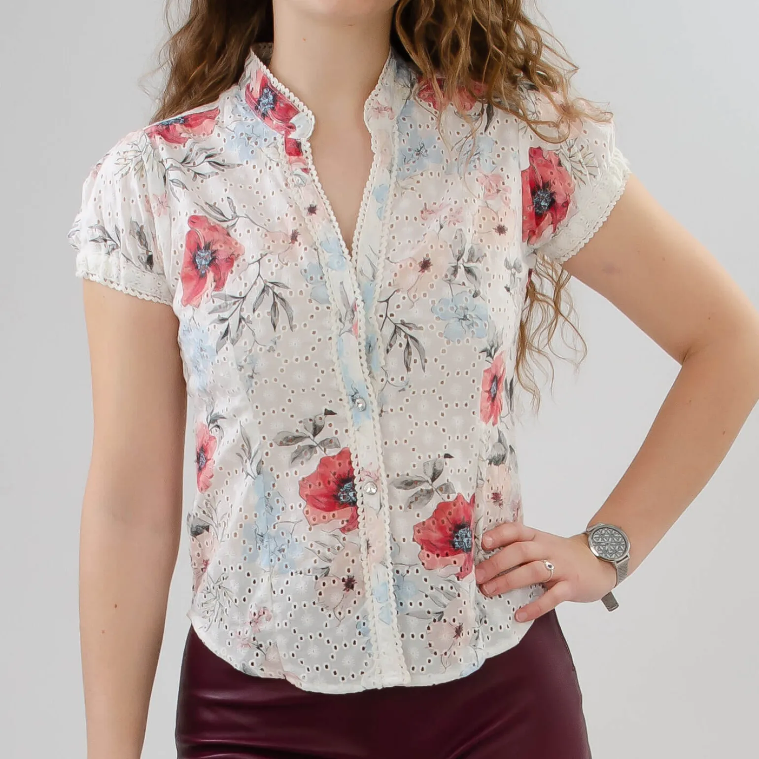 Best Sale Damen Bluse "Lara", Creme Damen Blusen