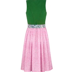 Online Damen Dirndl "Lea", Dunkel-Rosa Damen Dirndl