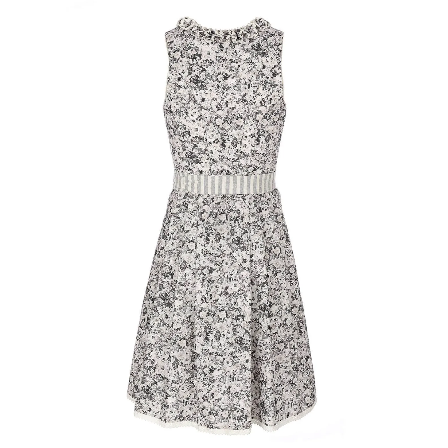 Cheap Damen Dirndl "Rose", Hellgrau Damen Dirndl