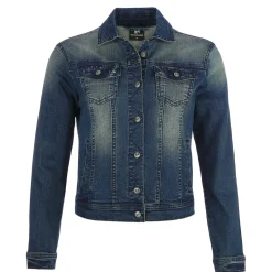Outlet Damen Jeansjacke "Babsi", Dunkel Damen Jacken