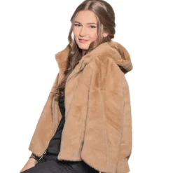 Store Damen Kuscheljacke "Penelope", Mokka Damen Jacken