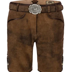 Store Damen Lederhose "Samira", Goat-Antik Damen Lederhosen