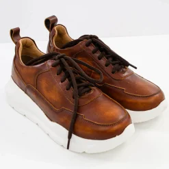 Fashion Damen Ledersneaker "Heidi", Damen Schuhe & Socken