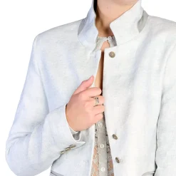 Discount Damen Leinenblazer "Cora", Hell Damen Jacken