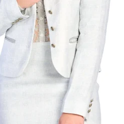 Discount Damen Leinenblazer 