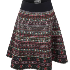 Outlet Damen Trachtenrock "Leila", Schwarz Damen Mieder & Röcke