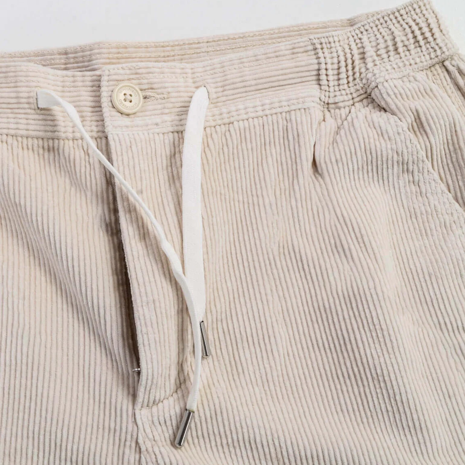 Fashion Herren Cord Shorts "Sommer", Creme Herren Freizeithosen