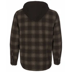 Shop Herren Flanellhemd "Karo", mit Kapuze, Herren Hemden