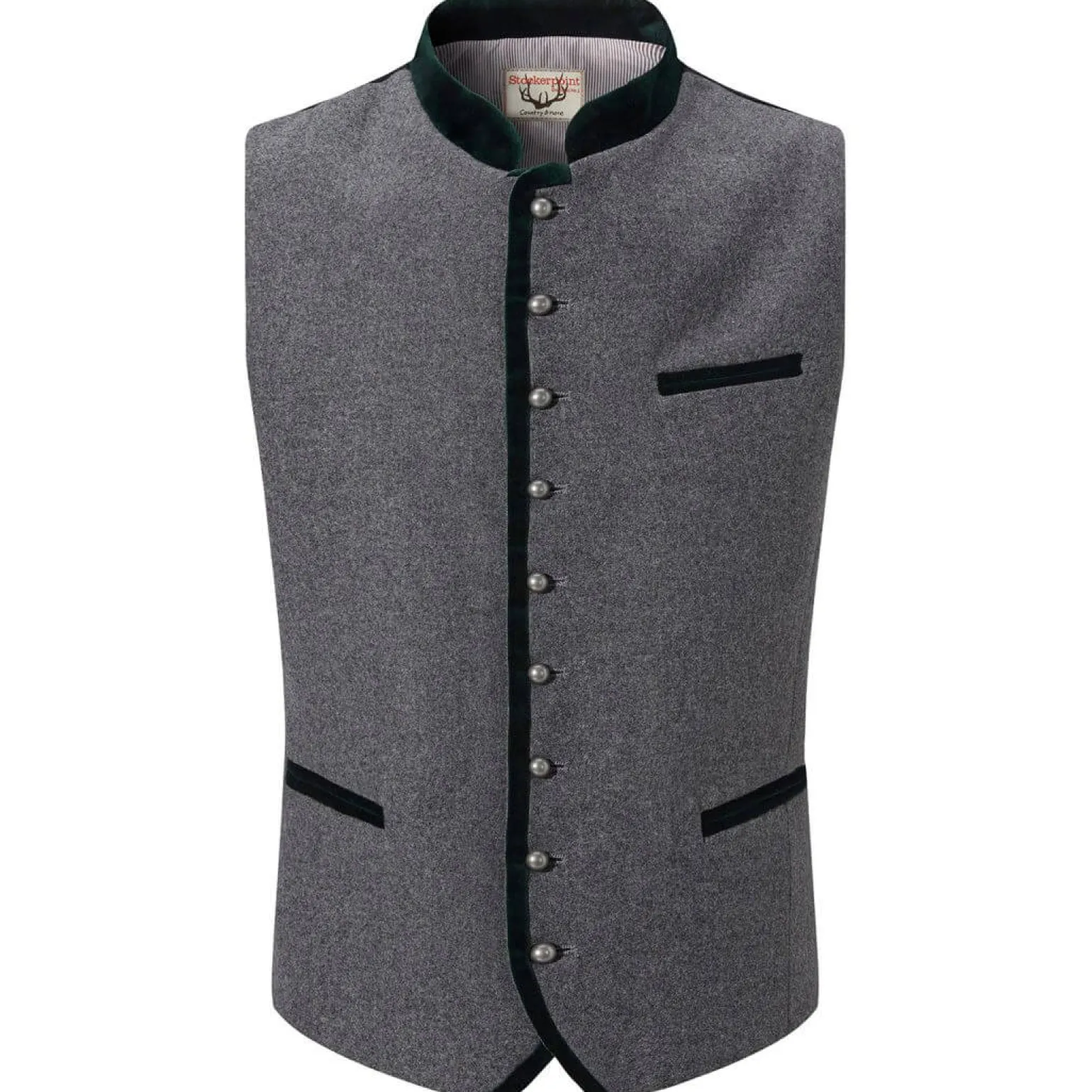 Best Sale Herren Gilet "Alonso", -Grün Herren Gilets