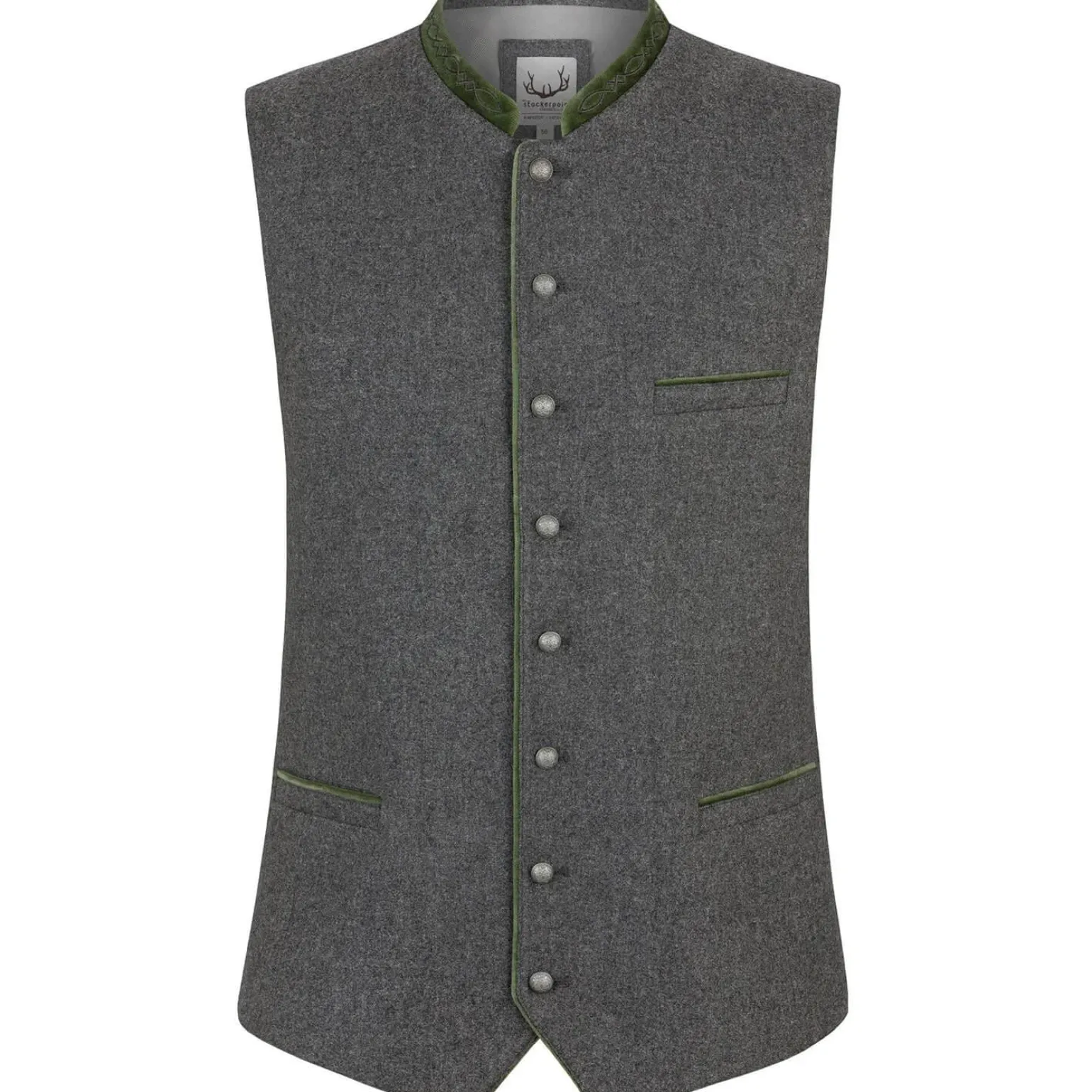 Best Sale Herren Gilet "Fabrizio", -Grün Herren Gilets
