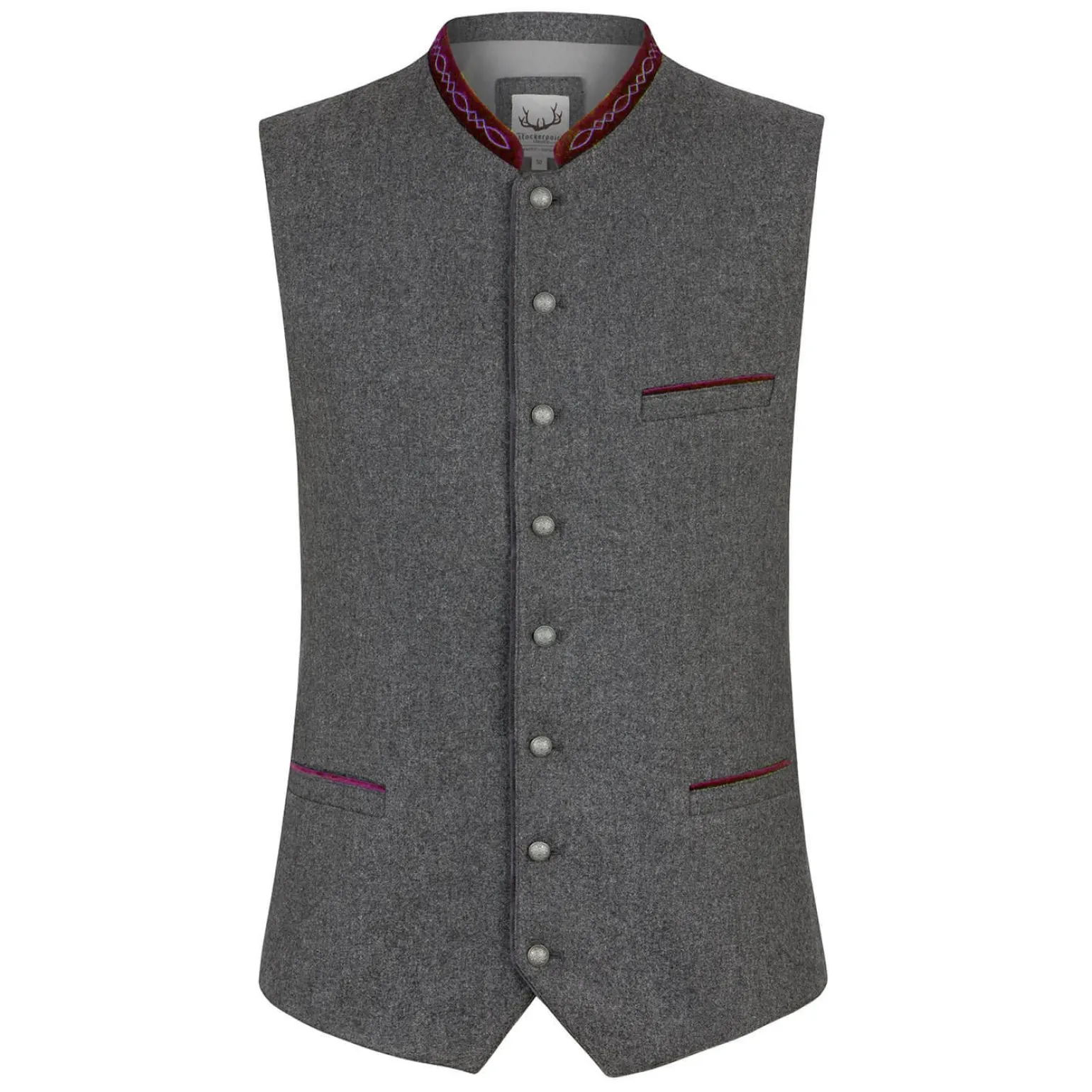 New Herren Gilet "Fabrizio", -Rot Herren Gilets