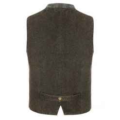 New Herren Gilet "Henry", Stone Herren Gilets