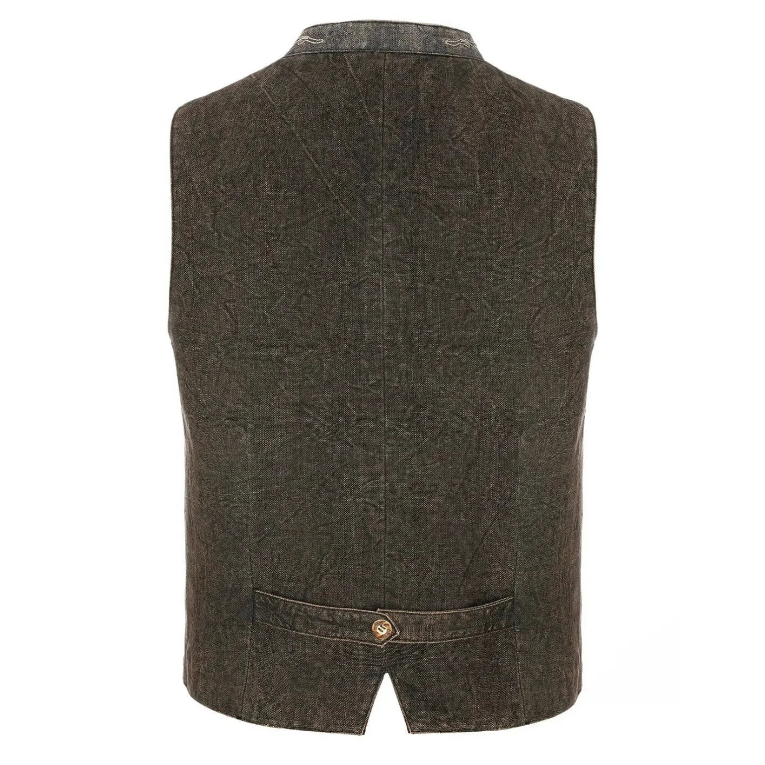 New Herren Gilet "Henry", Stone Herren Gilets