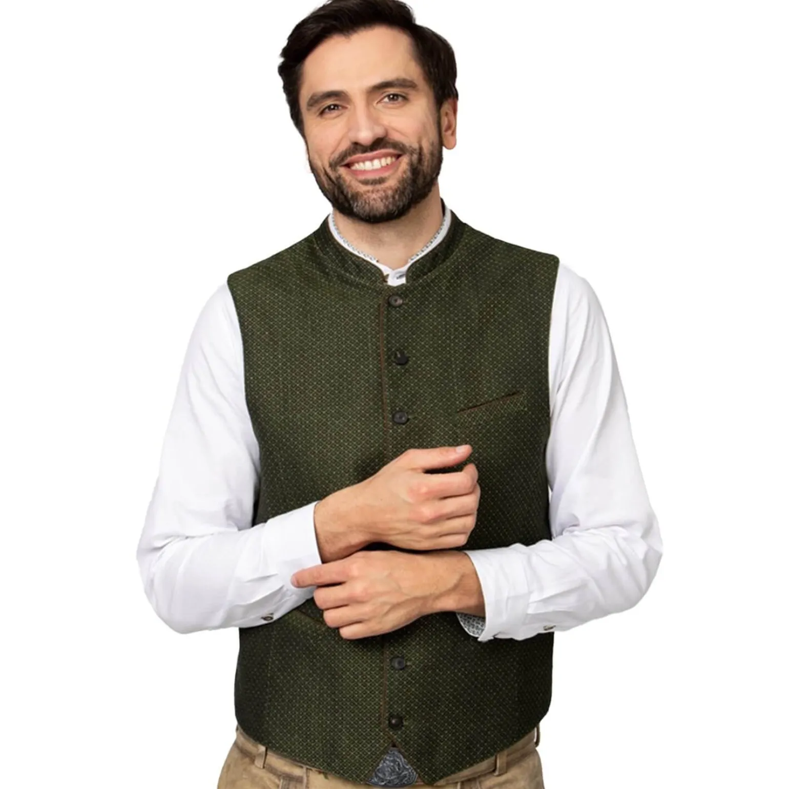 Flash Sale Herren Gilet "Ottavio", Moos Herren Gilets