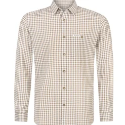 Sale Herren Hemd "Conrad" Langarm, Moosgrün Herren Hemden