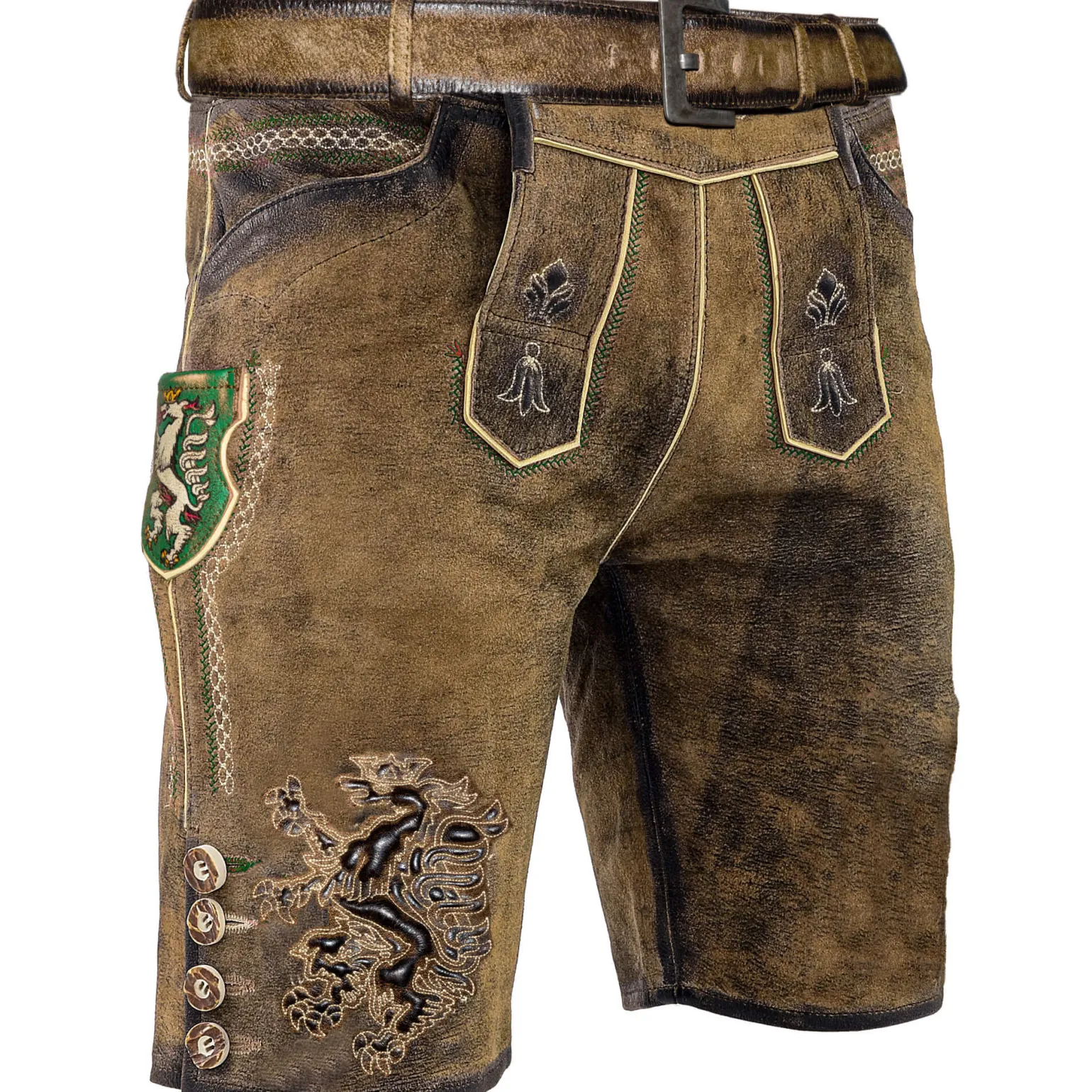 Store Herren Lederhose "Steiermark", Herren Lederhosen