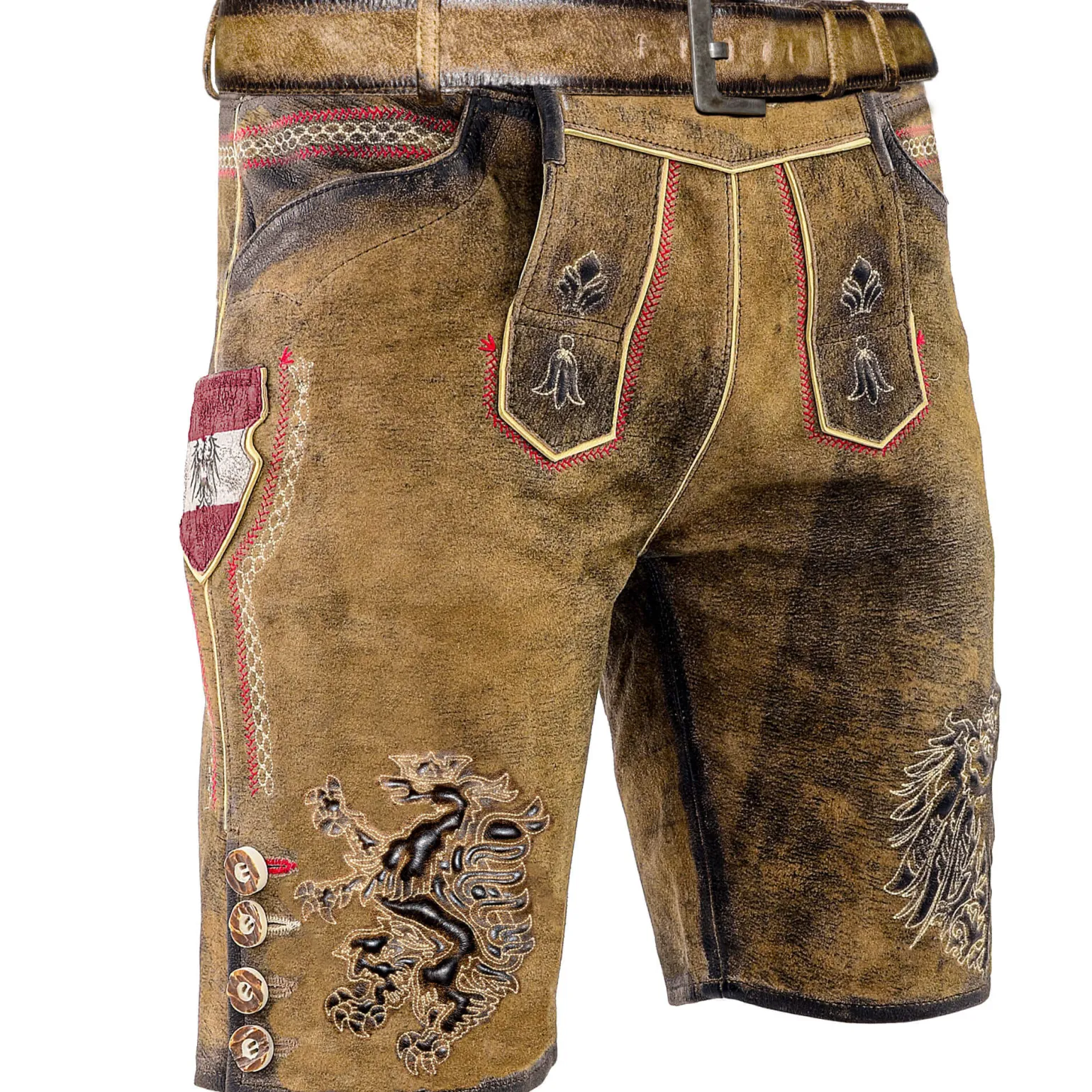 Clearance Herren Lederhose "Österreich", Herren Lederhosen