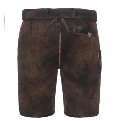 Discount Herren Lederhose "Walden", Dunkel Herren Lederhosen