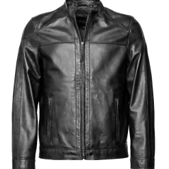 Online Herren Lederjacke aus echtem Lamm-Nappa, Herren Jacken