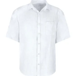 New Herren Leinenhemd "Vincent" Kurzarm, Herren Hemden