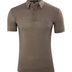 Shop Herren Merino Poloshirt "Falko", Khaki Herren Polos