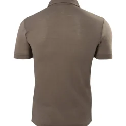 Shop Herren Merino Poloshirt "Falko", Khaki Herren Polos