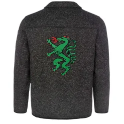 Sale Herren Strickfleece Jacke "Steiermark", Anthrazit Herren Jacken