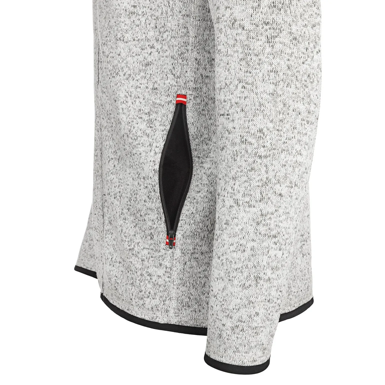 Sale Herren Strickfleece Jacke "Österreich", Hell Herren Jacken