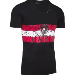 Flash Sale Herren T-Shirt "Austria", /Rot Herren Shirts