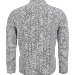 Best Herren Zopf-Strickjacke "Noel", -Melange Herren Jacken