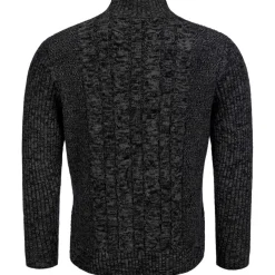 Shop Herren Zopf-Strickjacke "Noel", Dunkel Herren Jacken