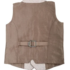 New Jungen Gilet "Salvo", Taupe Kinder Gilets