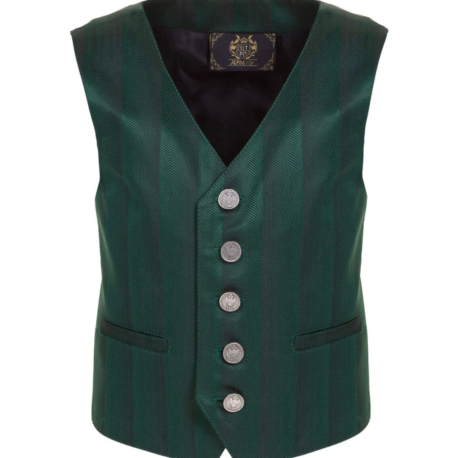 Sale Jungen Trachtengilet "Arthur", Dunkel Kinder Gilets
