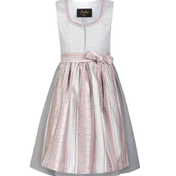Discount Kinder Dirndl "Frida", Silber Kinder Dirndl