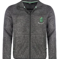 Outlet Kinder Strickfleece Jacke “Steiermark", Anthrazit Kinder Jacken & Anzüge