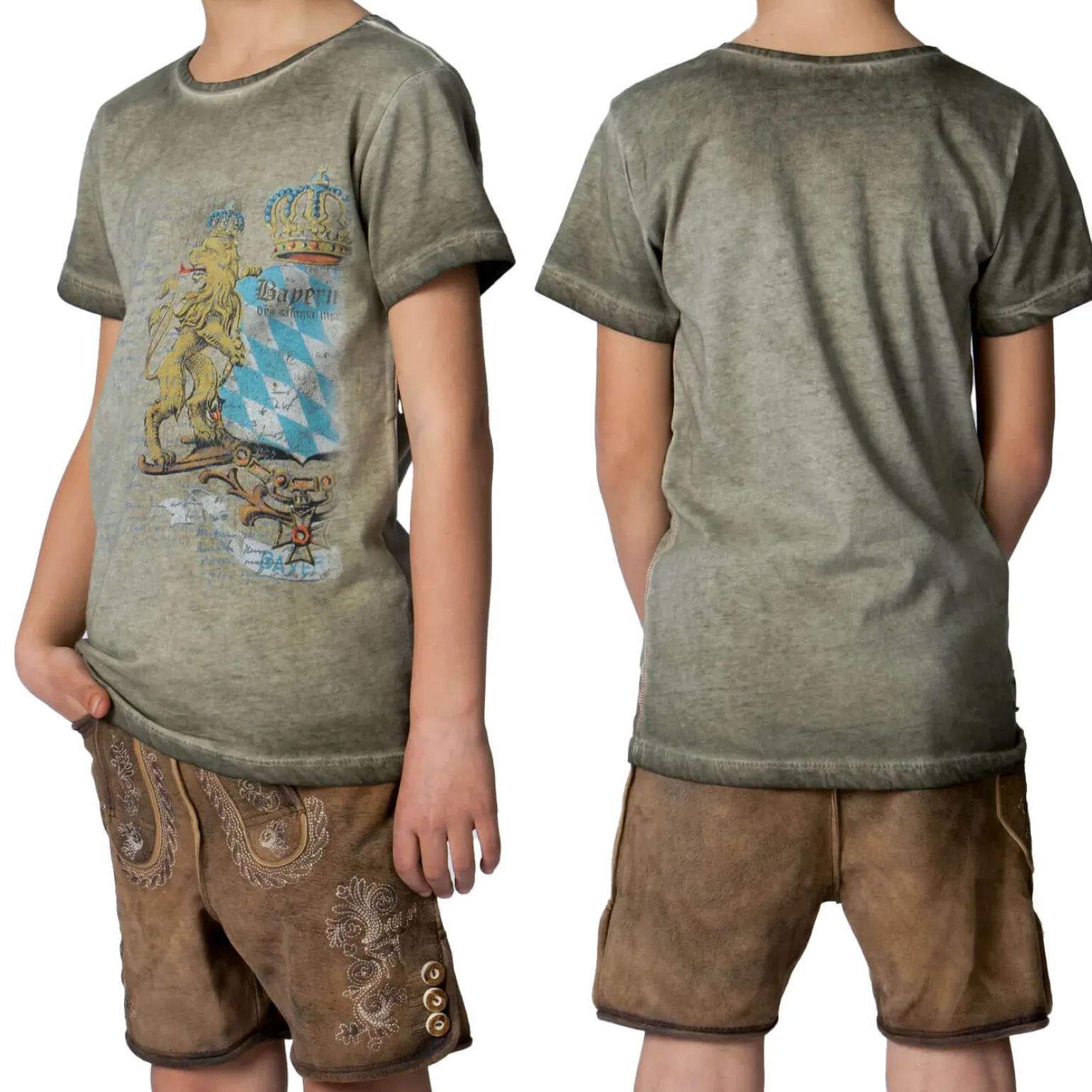 Hot Kinder T-Shirt "Bayern", Sand Kinder Shirts & Polos