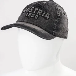 New Schildkappe “Austria”, Anthrazit Herren Accessoires