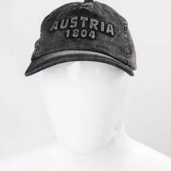 New Schildkappe “Austria”, Anthrazit Herren Accessoires