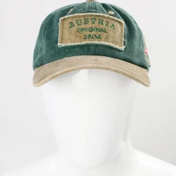 New Schildkappe “Austria”, Grün- Herren Accessoires