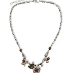 Sale Trachtenkette "Alpenrose", Kaffee Damen Accessoires